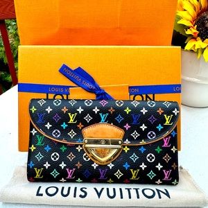 🖤❤️LOUIS VUITTON MURAKAMI WALLET ❤️
